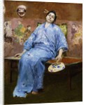 Geisha at Rest by Julius Gari Melchers