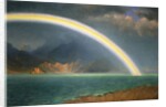 Rainbow Over Jenny Lake, Wyoming by Albert Bierstadt