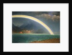 Rainbow Over Jenny Lake, Wyoming by Albert Bierstadt