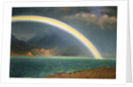 Rainbow Over Jenny Lake, Wyoming by Albert Bierstadt