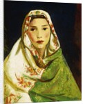 Mexican Girl with Oriental Scarf, 1916 by Robert Cozad Henri
