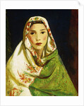 Mexican Girl with Oriental Scarf, 1916 by Robert Cozad Henri