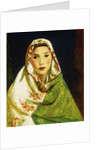 Mexican Girl with Oriental Scarf, 1916 by Robert Cozad Henri