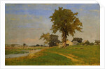Old Elm at Medfield, 1860 by George Snr. Inness