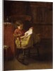 The Boston Rocker by Eastman Johnson