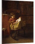 The Boston Rocker by Eastman Johnson