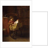 The Boston Rocker by Eastman Johnson