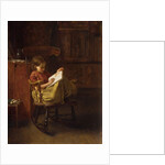 The Boston Rocker by Eastman Johnson