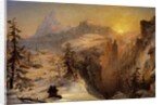 Winter in Switzerland, 1860 by Jasper Francis Cropsey