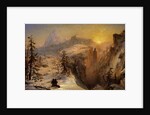Winter in Switzerland, 1860 by Jasper Francis Cropsey
