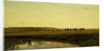 A Wagon Train on the Plains, Platte River by Thomas Worthington Whittredge