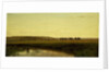 A Wagon Train on the Plains, Platte River by Thomas Worthington Whittredge