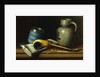Still Life with Pipe and Tobacco by William Michael Harnett