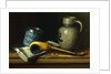 Still Life with Pipe and Tobacco by William Michael Harnett