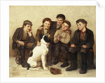 In Good Hands, 1909 by John George Brown