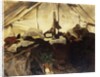 Inside a Tent in the Canadian Rockies, 1916 by John Singer Sargent