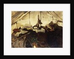 Inside a Tent in the Canadian Rockies, 1916 by John Singer Sargent