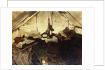Inside a Tent in the Canadian Rockies, 1916 by John Singer Sargent