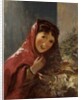 Lady Carrying Holly Branches, 1850 by Thomas Sully