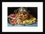 Melons, Peaches and Grapes by John F. Francis