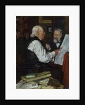 Discussing the News: The Argument, 1891 by Louis Charles Moeller
