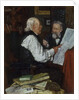 Discussing the News: The Argument, 1891 by Louis Charles Moeller