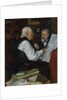 Discussing the News: The Argument, 1891 by Louis Charles Moeller