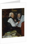 Discussing the News: The Argument, 1891 by Louis Charles Moeller