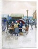 Rainy Day: The Fish Market, 1892 by Maurice Brazil Prendergast