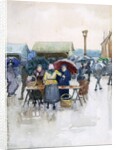 Rainy Day: The Fish Market, 1892 by Maurice Brazil Prendergast