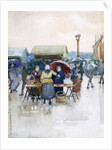 Rainy Day: The Fish Market, 1892 by Maurice Brazil Prendergast