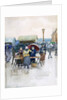 Rainy Day: The Fish Market, 1892 by Maurice Brazil Prendergast
