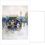 Rainy Day: The Fish Market, 1892 by Maurice Brazil Prendergast