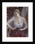 Woman Dressing by Frederick Carl Frieseke