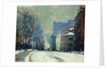 Beacon Street in Winter by Arthur Clifton Goodwin