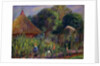 Lenna by a Summer House, c.1917 by William James Glackens
