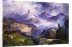 Index Peak, Yellowstone National Park, 1914 by Thomas Moran