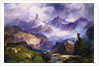 Index Peak, Yellowstone National Park, 1914 by Thomas Moran