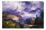 Index Peak, Yellowstone National Park, 1914 by Thomas Moran