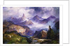 Index Peak, Yellowstone National Park, 1914 by Thomas Moran