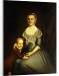 Portrait of Mrs Arbuckle and Son, by Charles Willson Peale