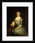 Portrait of Mrs Arbuckle and Son, by Charles Willson Peale