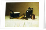 Still life with Herring, Pot, Jug and Measure, 1908 by Milne Ramsey