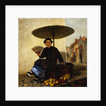 Fruit Seller, 1862 by Enoch Wood Perry