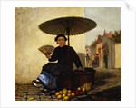 Fruit Seller, 1862 by Enoch Wood Perry