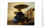 Fruit Seller, 1862 by Enoch Wood Perry