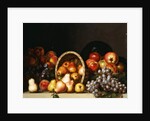 Apples, Pears, Plums and Grapes by Charles Bird King
