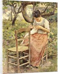 The Seamstress, c.1891 by Theodore Robinson