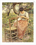 The Seamstress, c.1891 by Theodore Robinson