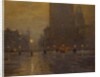 Madison Square, Rainy Night by Lowell Birge Harrison